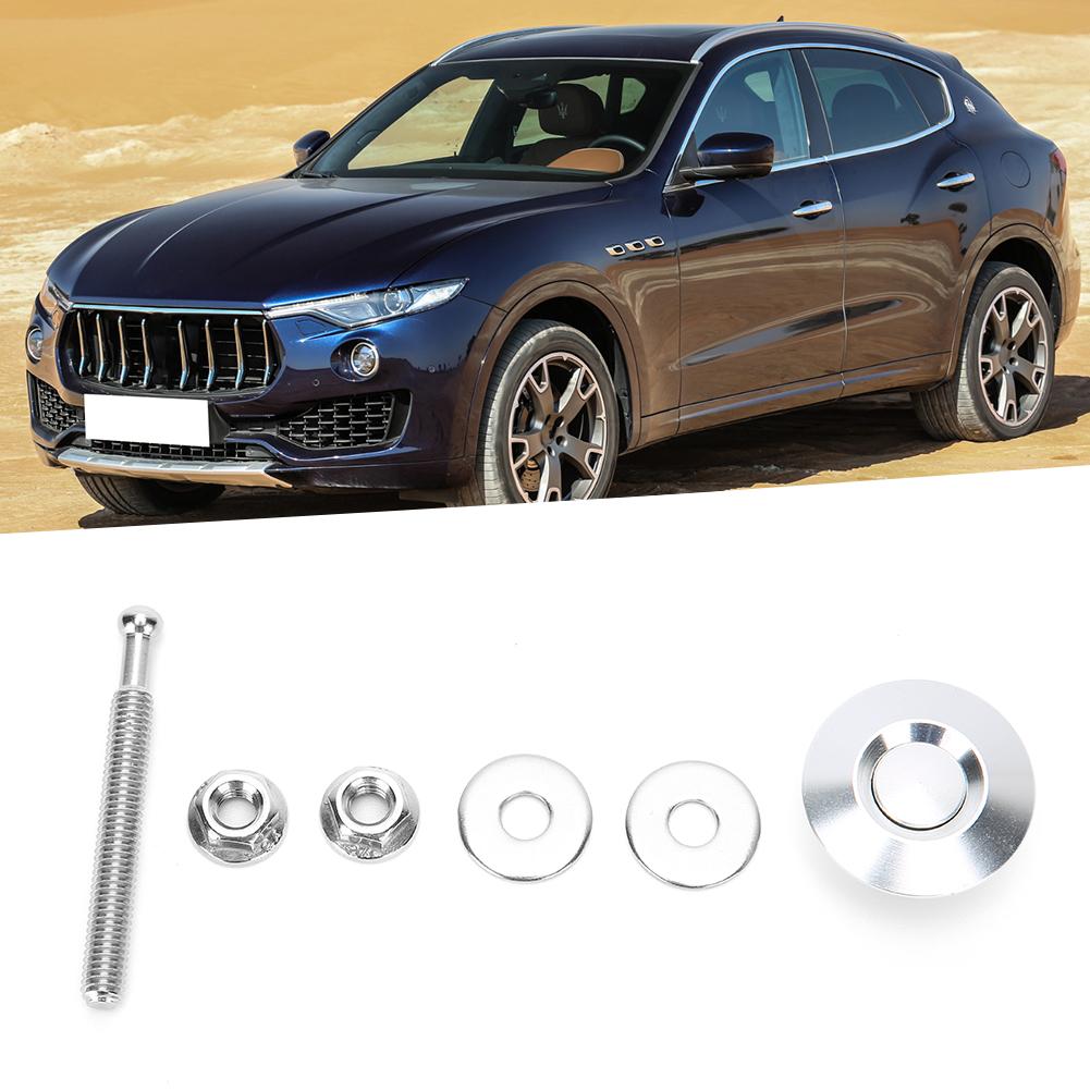 30mm Celsius 1.2in   Car Push Button Quick Release Hood Pins Bonnet Lock