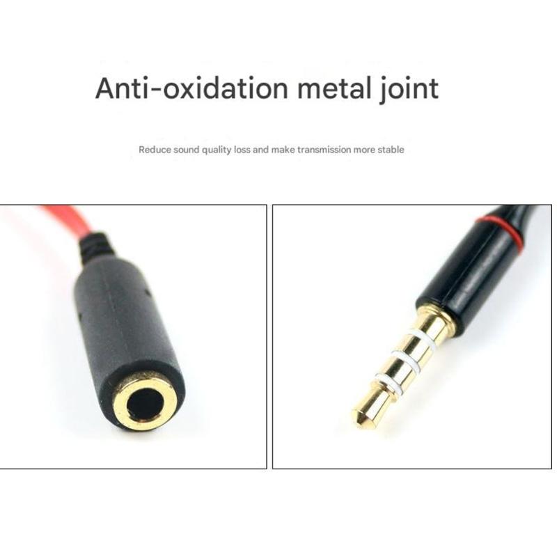 3.5mm Male To Female Sound Cable CTIA to OMTP for Mobile Phone Sound Extend Line Wire Headphones Sound Transmission
