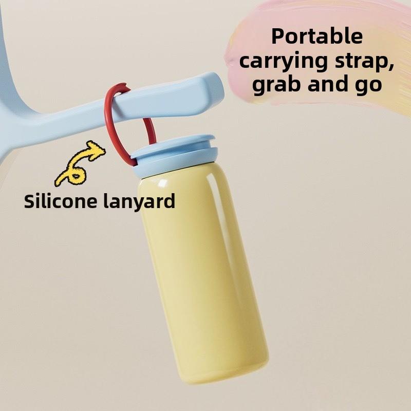 316 Stainless Steel Student Insulated Cup - 7oz/10oz Mini Pocket Water Bottle - Outdoor Sports Portable Cold/hot Water Bottle