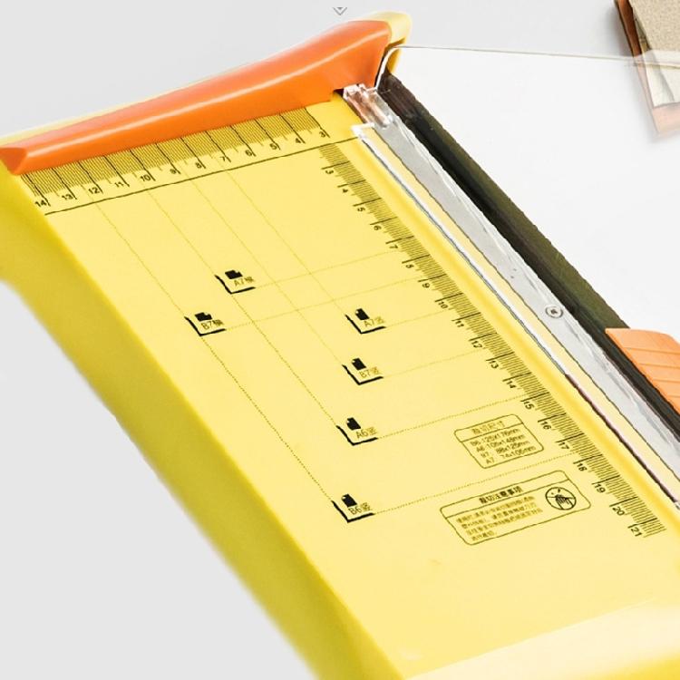 Mini Paper Cutter,Paper Trimmer Guillotines A4 with Automatic Security Safeguarding for Paper Label Card Craft Paper