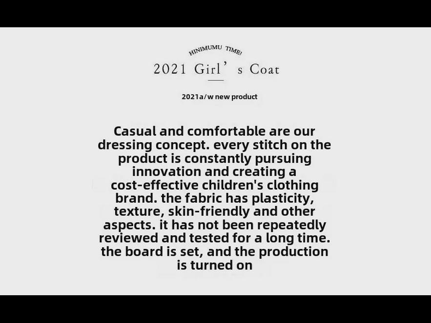 2024 Girls' Spring Lambswool Coat: Thick, Warm, and Stylish Winter Wear