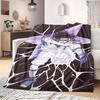 Naruto Anime Print Blanket Warm  Comfortable Flannel Blanket Suitable for Bedrooms, Sofas, Beds, Chairs, Picnics, Travel