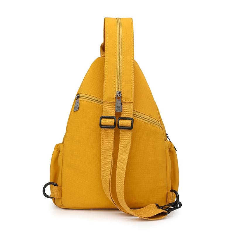 Backpack Crossbody Nylon Multifunctional Womens Chest Bag