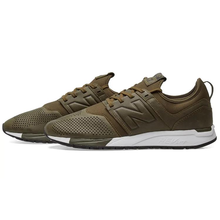New Balance 247 Kůže Olivová