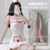 Domila Sexy Lingerie Women's Suit Pajamas Temptation Qqny Wholesale White Nurse Uniform One Piece Hair