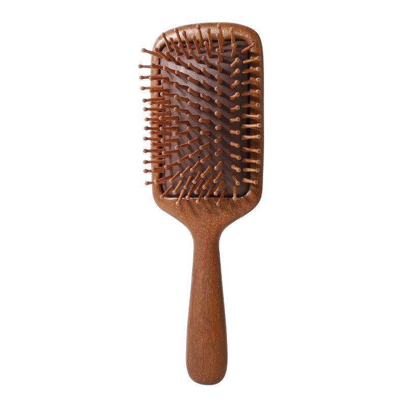 Sandalwood Air Cushion Scalp Massage Comb: Anti-static Women's Hairbrush