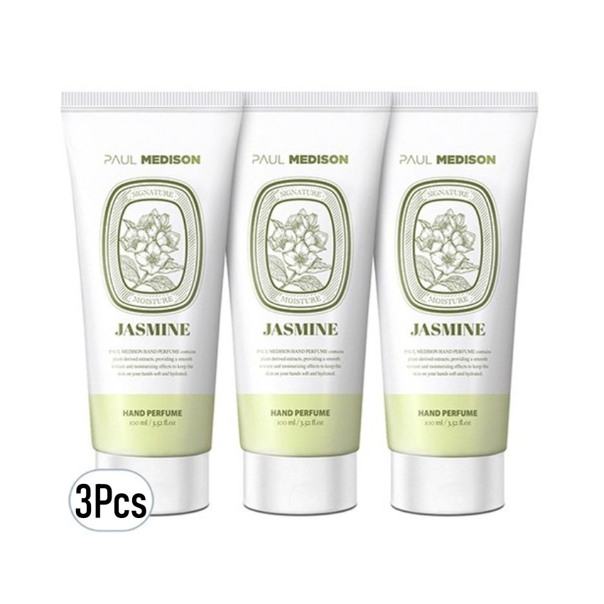 Paul Medison Jasmine Hand Perfume Cream 100ml*3Pcs/6Pcs