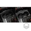 Carbon Fiber Car Accessories Center Cup Holder Panel Modified Interior Trim Cover Soft Sticker For Alfa Romeo Giulia 2017-