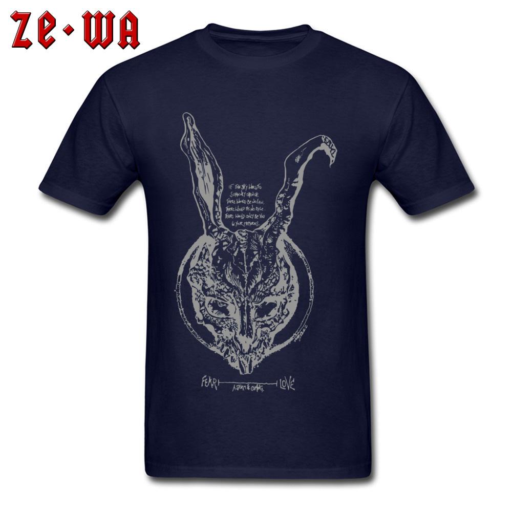Tshirt Donnie Darko T Shirt Men Black Tshirt Suspicion Science Fiction Tops Tees Tony Vintage Cotton Streetwear Thriller Movie