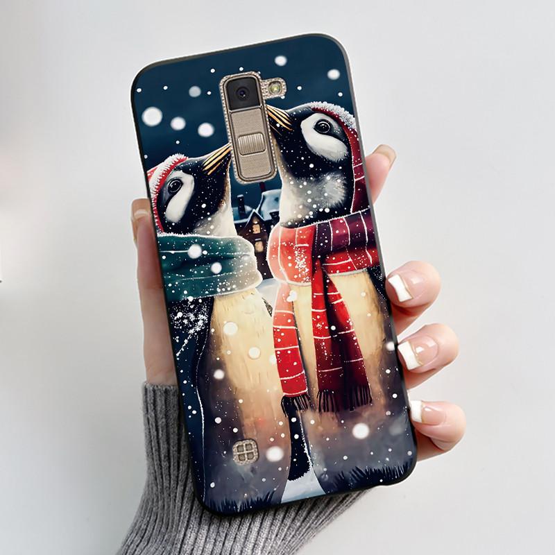 Casing For LG K10 2016 Super-Thin Slim Case Shockproof Bumper Luxury Cute Cool Boys Girls Black Matte Soft Silicone Back Cover