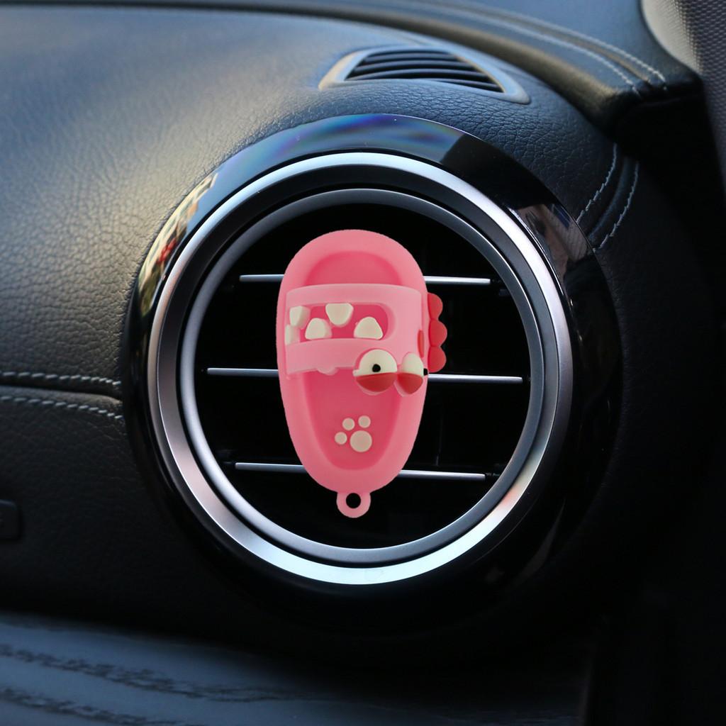 

Slippers Cartoon Mini Car Air Freshener Clip Decorative Aromatherapy Clip Vent StyleF