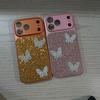 Korean Style High-End Sparkly Bow Case for iPhone 17 Pro Max and Apple 16 & 15 Models.