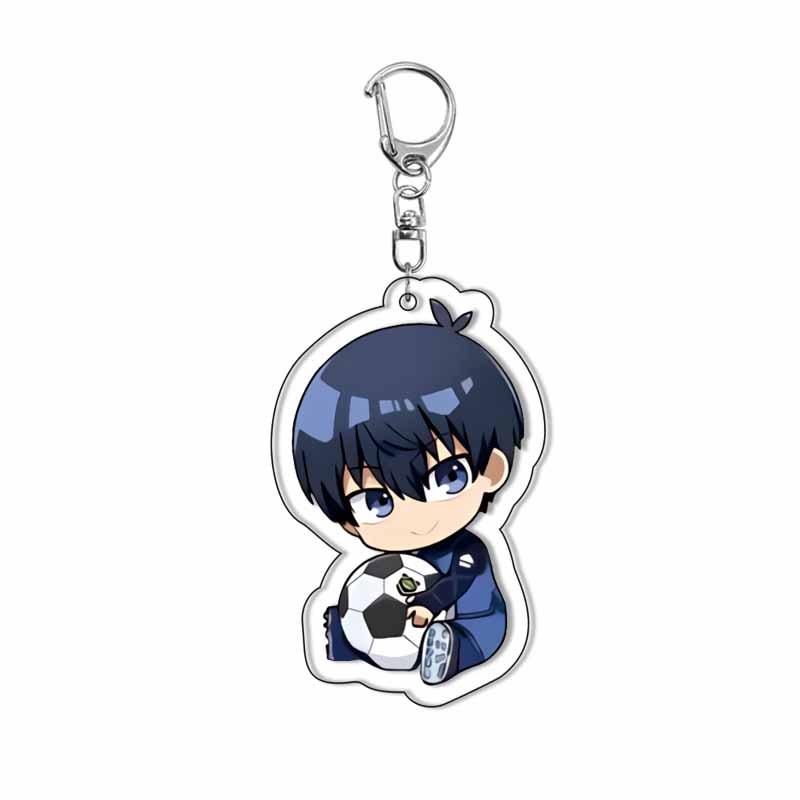 

Blue Lock Sae Itoshi Acrylic Key Ring Animation School Campus Merchandise Figure Cross Border Ready Stock Dropshipping 55mm