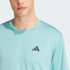 adidas Train Essentials Stretch T-Shirt Mint Ton/Black Men Streetwear IW3366