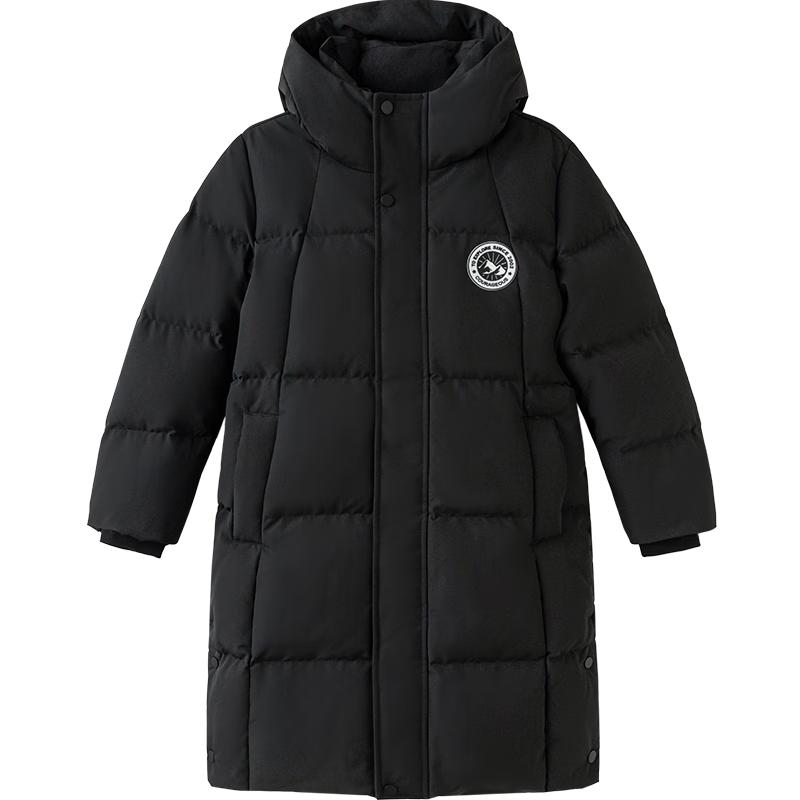 Balabala Kids' Long Thick Down Jacket