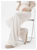 Spring/Autumn Maternity Wide-Leg Pants – Loose-Fit, Non-Slip Waist, Lightweight & Casual