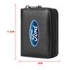 AAAMR1 Car Multifunction Organizes Wallet Driver License Credit ID Card Holder Bag For Ford ST FOCUS 2 3 Mondeo Fiesta Kuga MK2 MK3 MK4