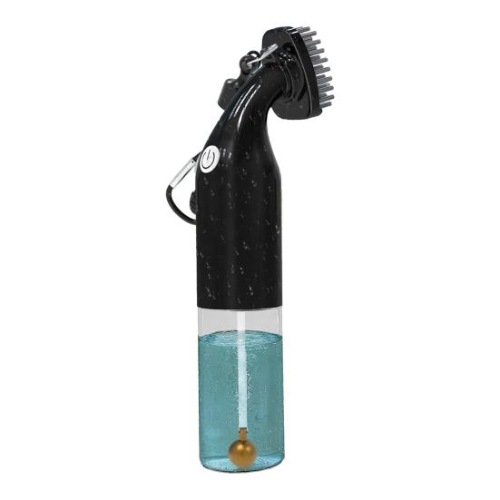 

Electric Golf Club Cleaner Brush Holds 5oz Water Battery Powered Golf Club Cleaning Brush