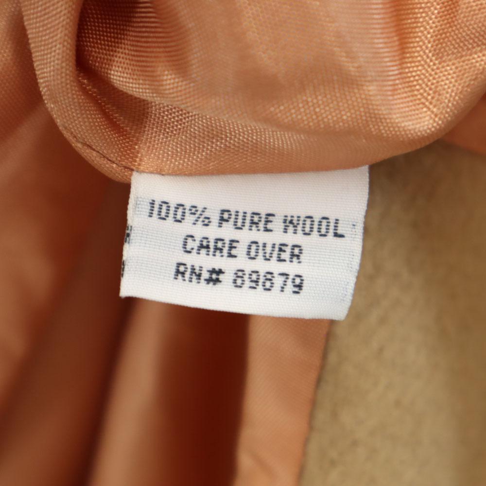 Mackintosh 90s Old USA made Melton Duffel coat Beige Women Used