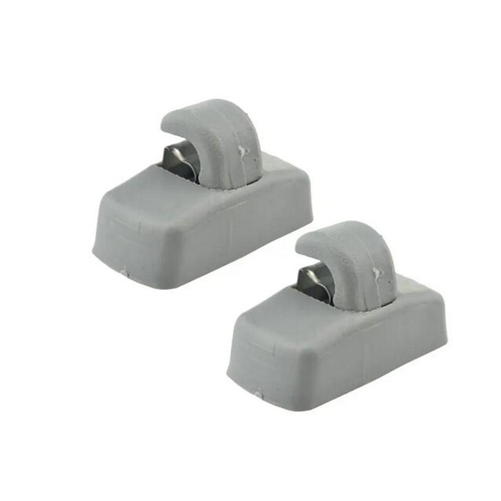 2pcs 3B0857561B Sun Visor Hook Clip Bracket Hanger For VW Golf