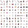 50 Stück Taylor Swift Wasserdichte Dekorationsaufkleber für Gepäck, Skateboards und Computer