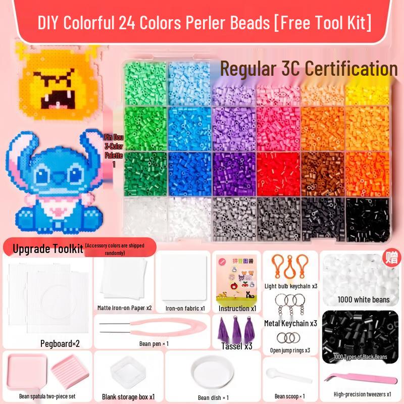 DIY 3D Fuse Bead Craft Kit