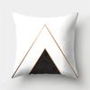 Gold Black Geometric Cushion Cover Polyester Decorative Sofa Cushions Pillow Covers Throw S   Cases Home Decor