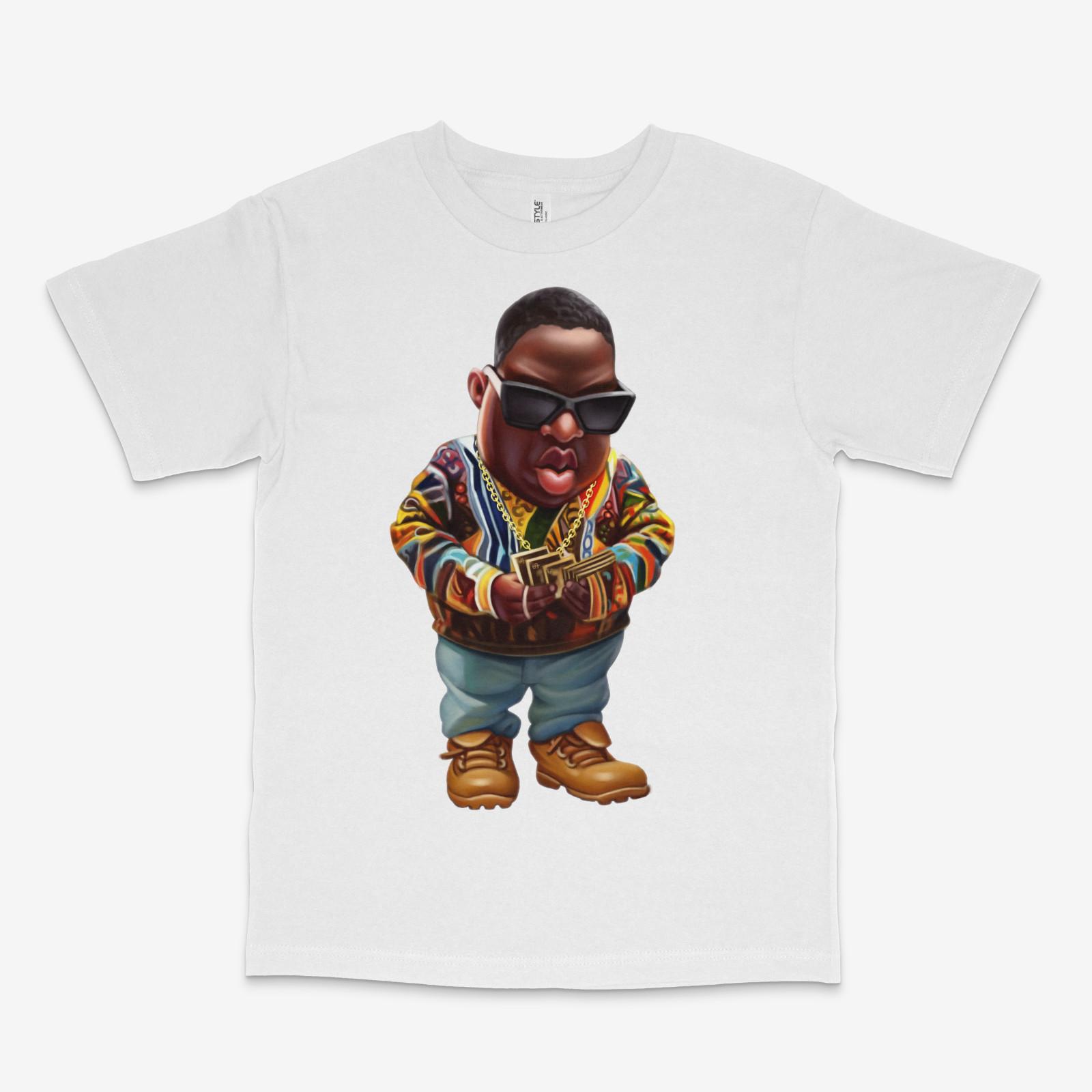 Little Biggie Smalls White Tee S