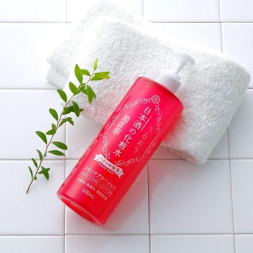 Kikumasamune Sake Lotion Firmness and Moisturizing 500ml Niacinamide Ceramide Large Capacity
