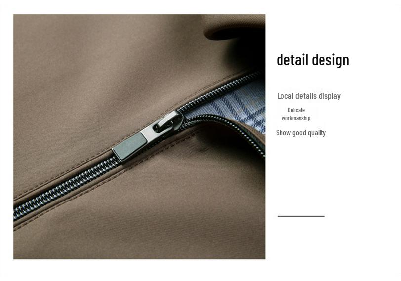 2026 Spring Men's Lapel Jacket: Dad-Style, Business Casual & Fashionable Outerwear