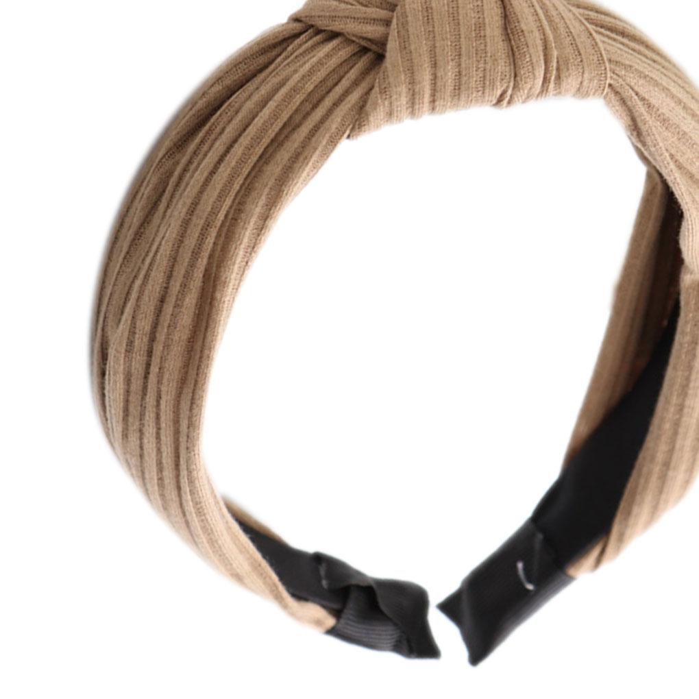 Fashion Women's Soft Headband Alice Band Top Knot Headbands Twist Hairband 1pcs