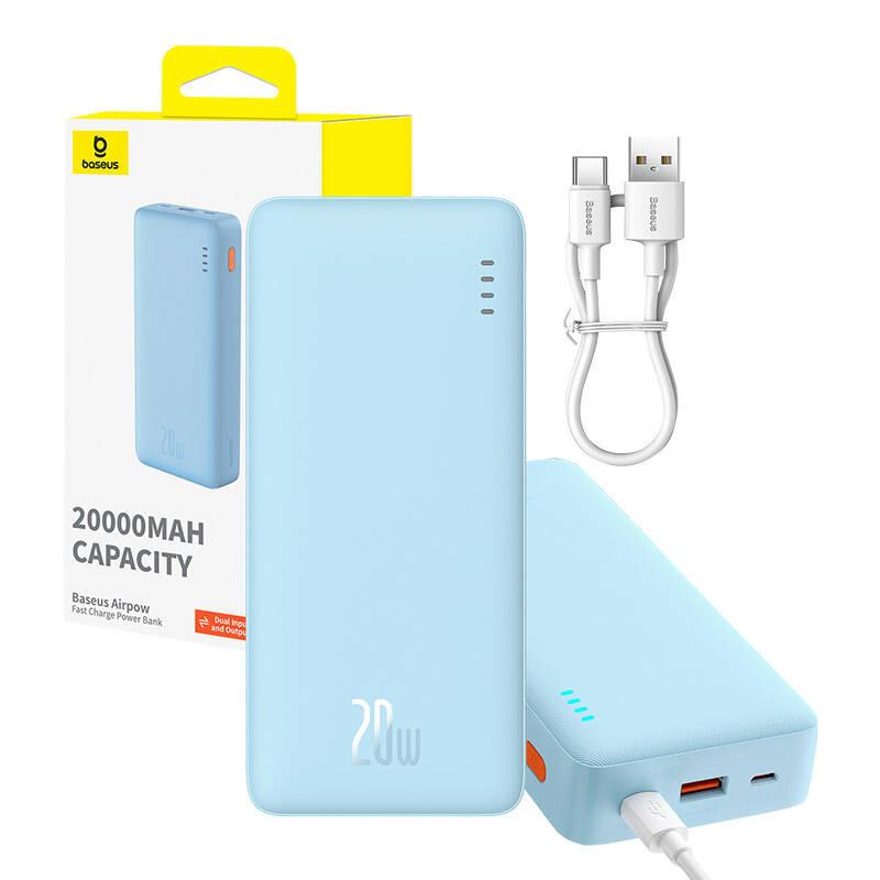 Powerbank Baseus Airpow 20000Mah 20W (Niebieski)