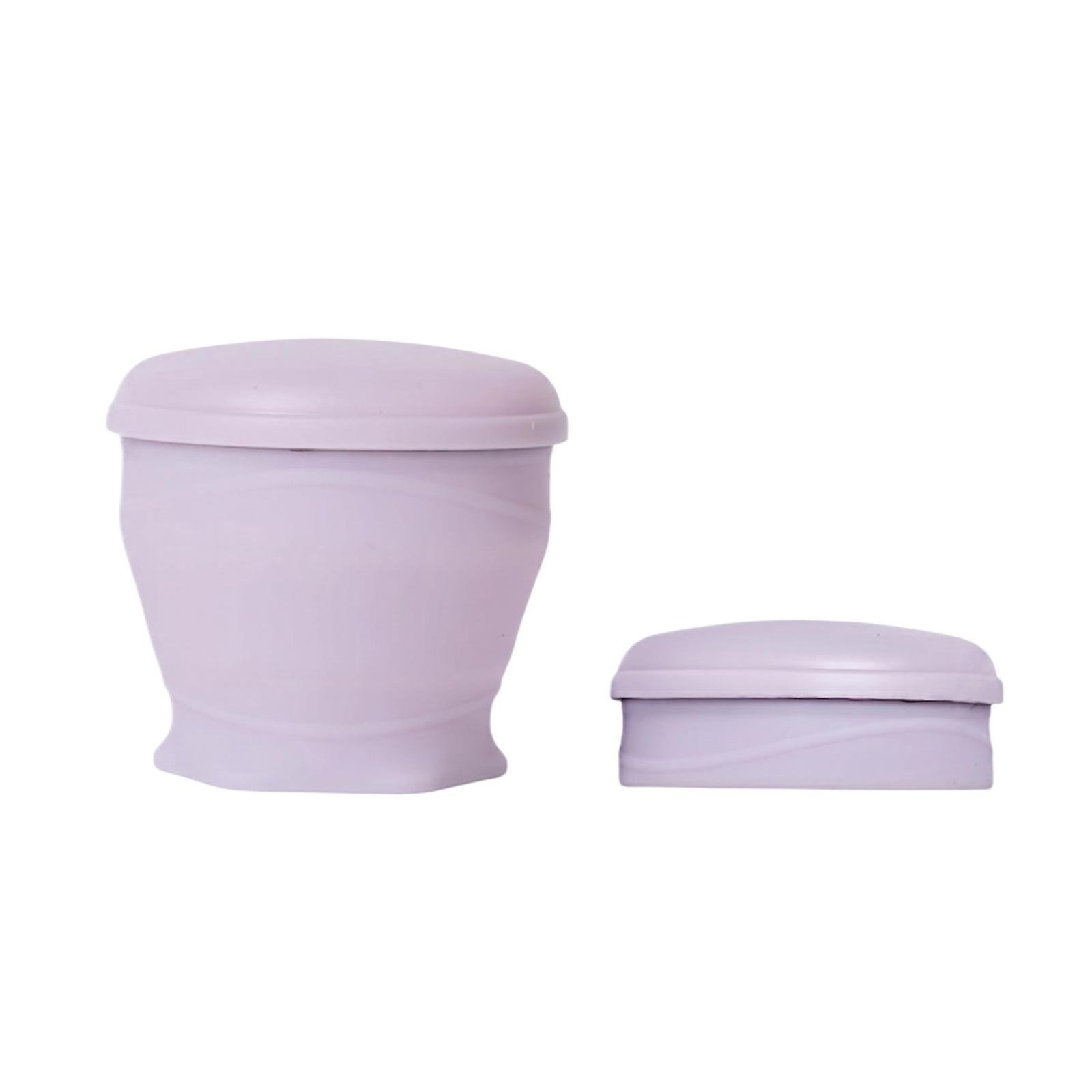Portable Collapsible Silicone Cup 180ml Lightweight Foldable Outdoor Water Cup for Camping Hiking Travel One Size фиолетовый