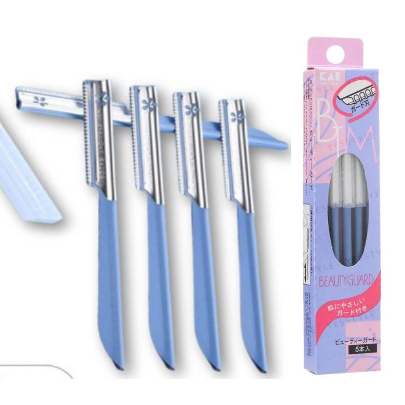 KAI Beauty M Shape Guard Shaving Razor (5P*2ea)