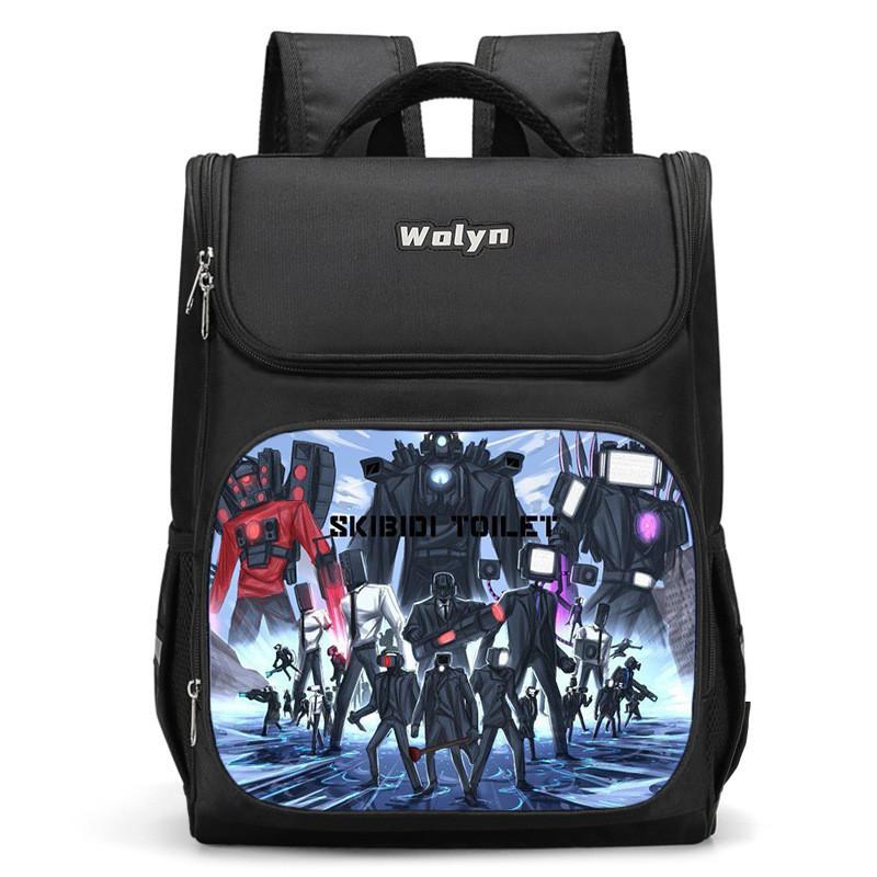 Spacious Oxford Cloth School Backpack 2024 Trendy Design For Kids And Preschoolers