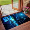 Crystal Velvet Rug Soft Non Slip Indoor Floor Mat Home DecorFriday the 13th Jason Voorhees