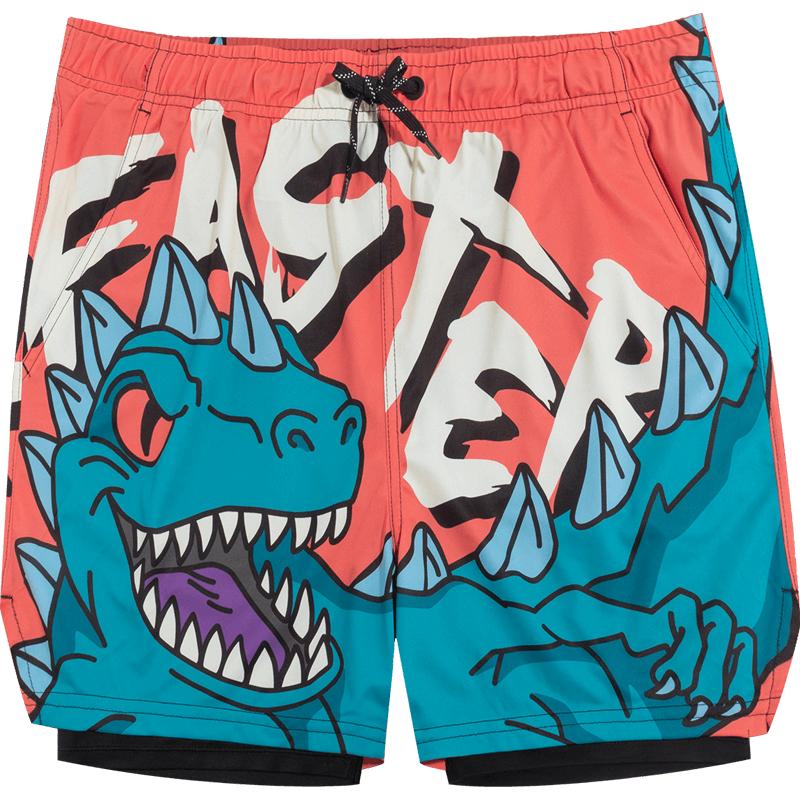 Speedwave Men s Jurassic Double-Layer Swimwear Collection XL