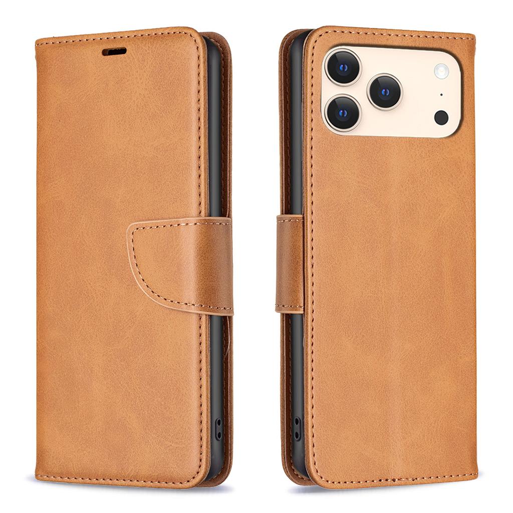 For iPhone 17 Pro Max Case Shockproof PU Leather Cover with Wallet Card Slots