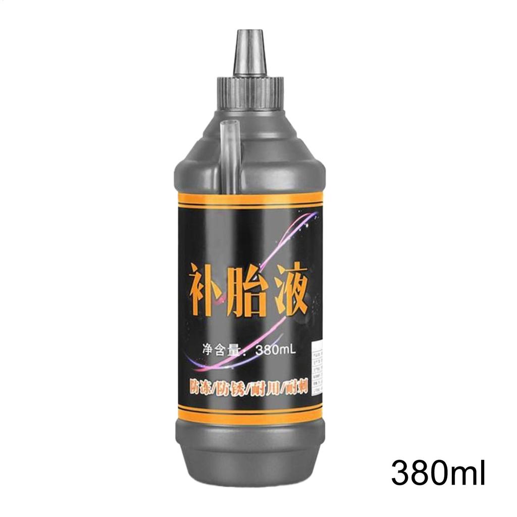 Bike Tire Sealant Quick 380ml Long-Lasting Portable Fluid Bike Tire Repair Sealant For Supplies Bicycle Car ATV Tractor Athletic