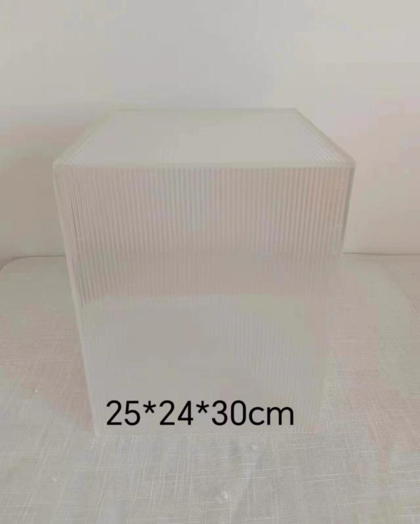 Blue Acrylic Dessert Table Display Stand for Tea Break & Birthday Ornaments