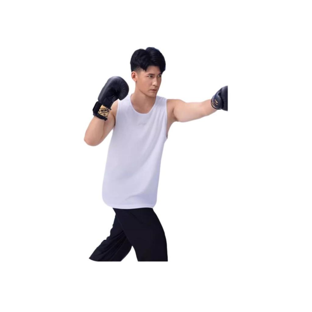 Li Ning Casual Comfortable Loose Quick-Dry Breathable Vest Men Vests White LWTU063-1