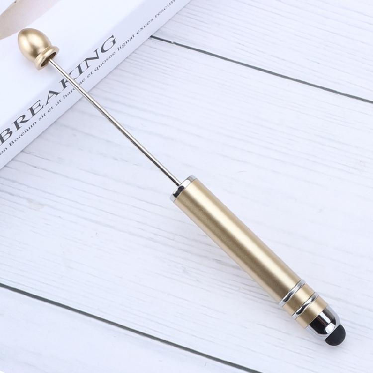 3-in-1 Ballpoint Pen with Stylus Tip DIY Beading Pen Business Signing Pen