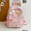 Korean version schoolbag high school girl high value cute sweet backpack junior high school student computer travel backpack