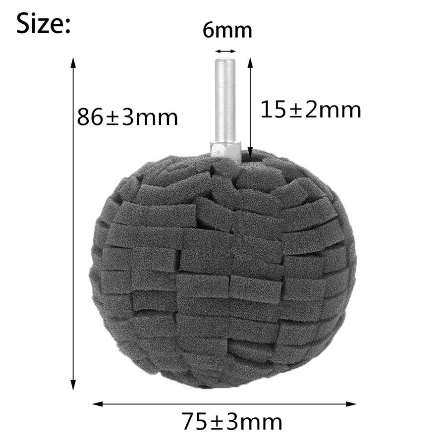 Automotive Motorcycle Care & Detailing Buffing Ball Finishing Buff Polishing Pad