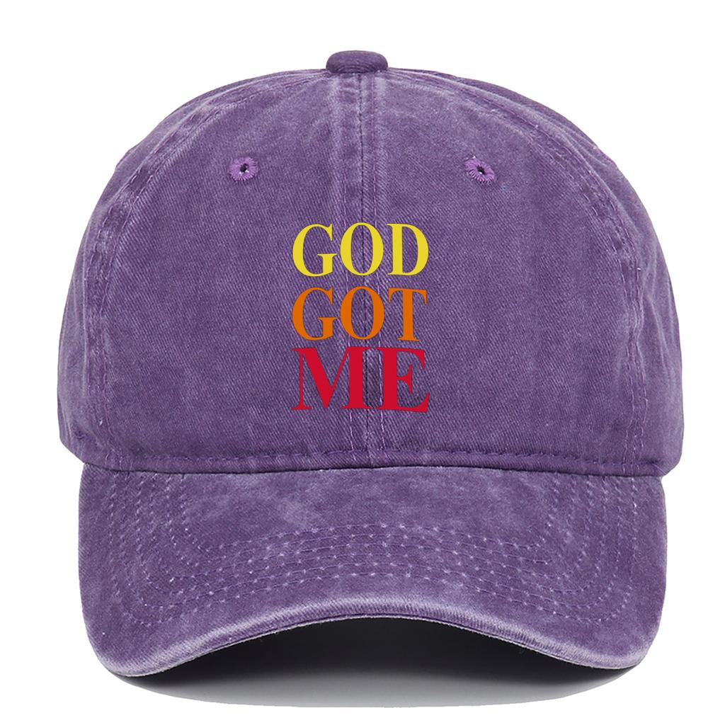 Colorful letter printed baseball cap, street casual sun hat suitable for daily wear, outdoor sports, fishing and sun protection