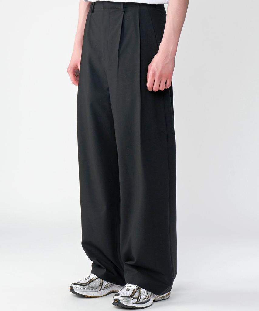 Untact Studio Double Pleated Wide Slacks 3 Colors