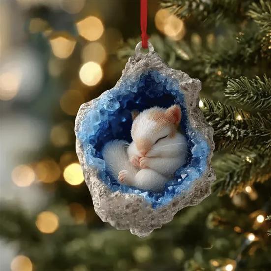 Geode Animal Advent Calendar 2025 24 Days Countdown Calendar with 2D