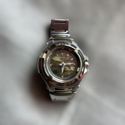 Used CASIO Baby-G Camouflage Analog Watch