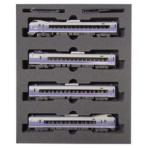 KATO N Gauge E351 Series Super Azusa 4-Car Add-On Set 10-1343 Model Train, Purple