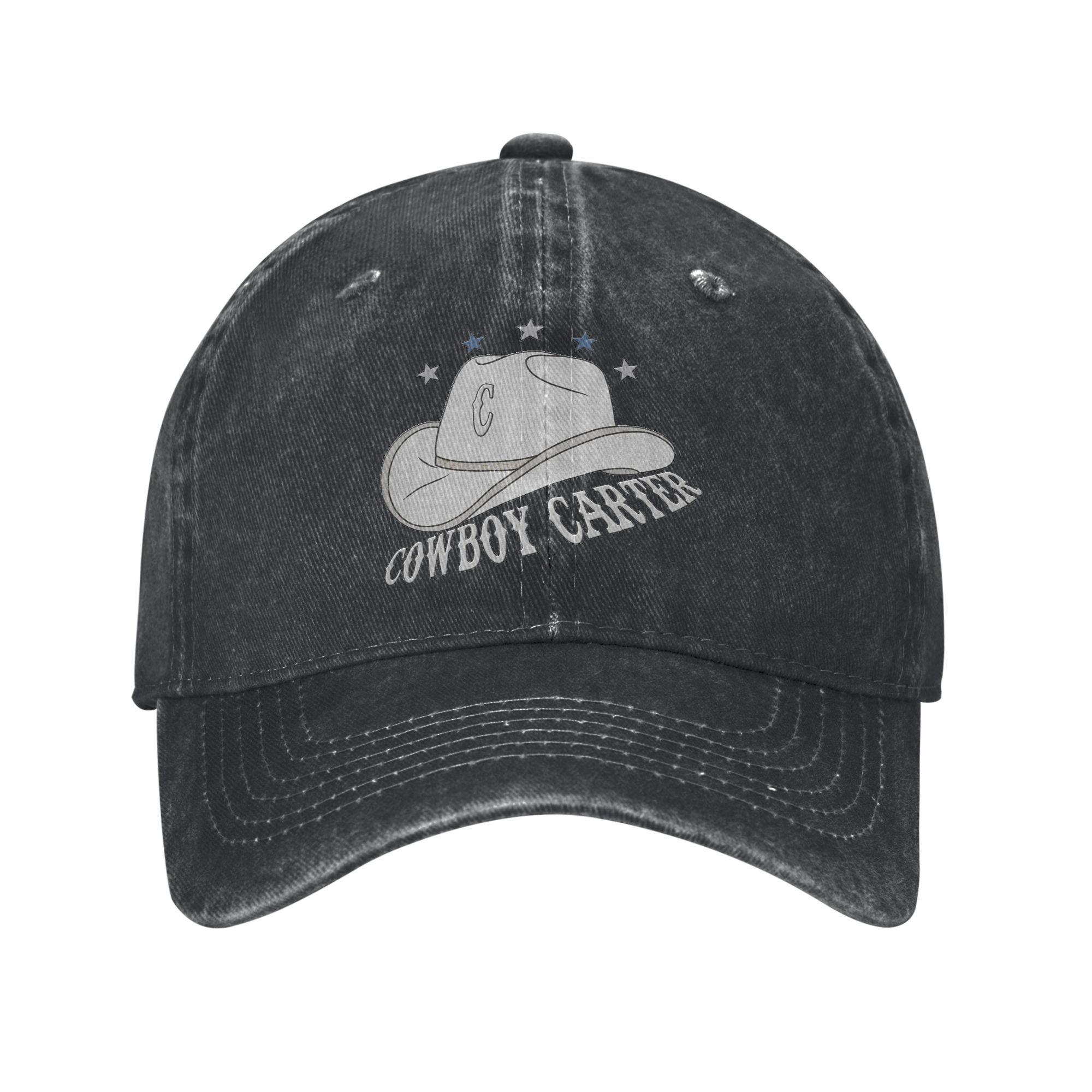 

Cowboy Carter Beyonce Hat Baseball Cap Fashion Distressed Denim Cap Men Women Outdoor Activities Adjustable Caps Hat Adjustable